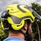 Pfanner Vented Safety Helmet, PROTOS, Neon Yellow & Carbon PROTOS-NYCB - alternate 4